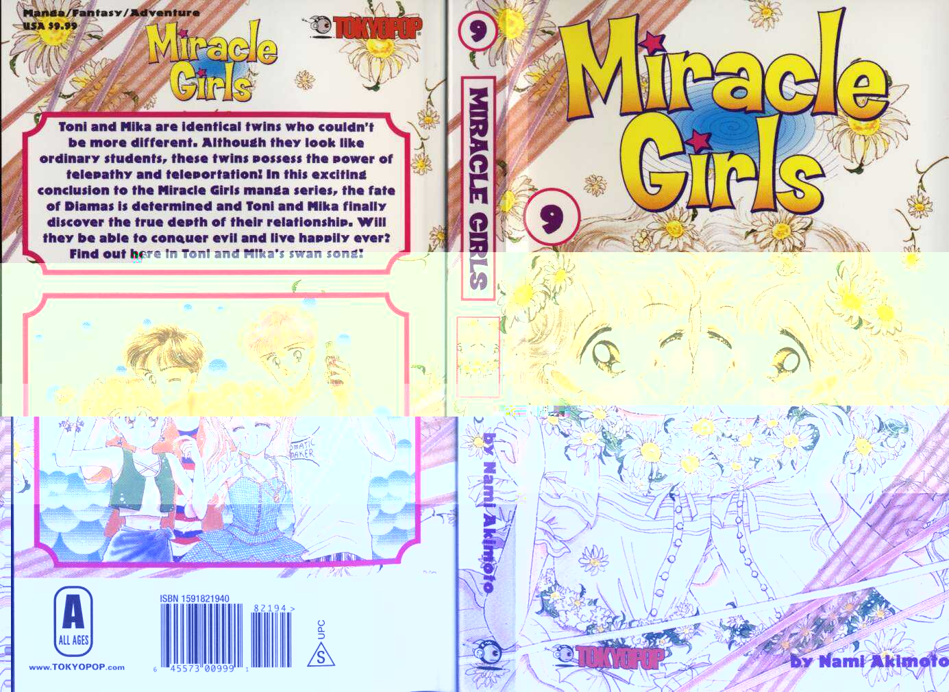 ตัวอย่างปก Miracle Girls