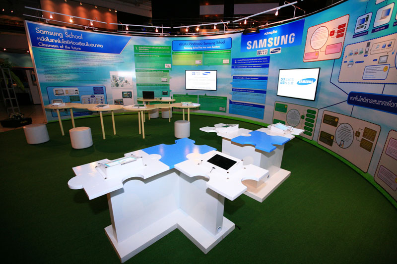 นิทรรศการ Samsung Smart School