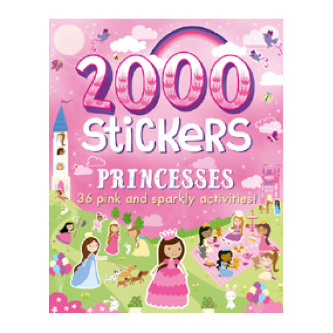 2000 Stickers Princesses | Bongkoch.com