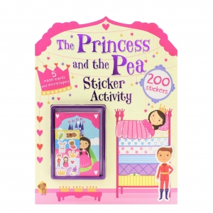 THE PRINCESS & THE PEA STICKER ACTIVITY