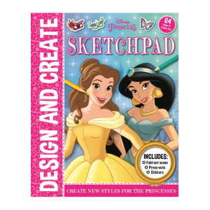 Disney Princess: Design and Create Sketchpad