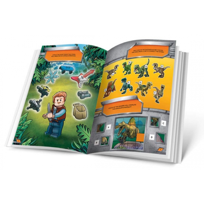 Lego Jurassic World - Mini Figure Activity Book