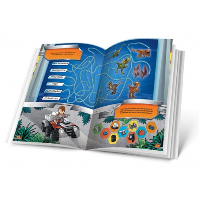 Lego Jurassic World - Mini Figure Activity Book