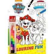 Paw Patrol Colouring Fun Book.  Kids Activity Books Children's Christmas Gift +  ดินสอสีต่อไส้