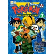 PACK SET! Pokemon TRY ADVENTURE 1-3 (จบ)