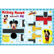 Mickey Mouse Clubhouse 3D Paper Model