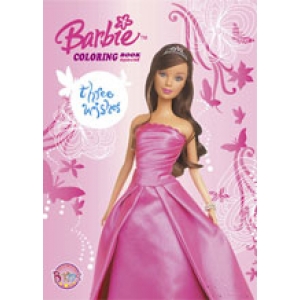 Barbie: สมุดระบายสี Three wishes