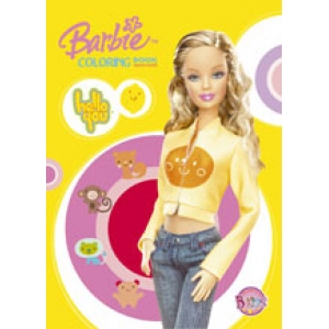 Barbie: สมุดระบายสี hello you