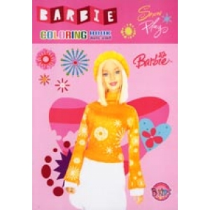 Barbie: สมุดระบายสี SNOW PLAY