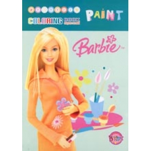 Barbie: สมุดระบายสี PAINT