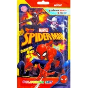 SPIDER-MAN COLOURING SET - CRAWLING… MAKE WAY + สีไม้และสติ๊กเกอร์โฮโลแกรม