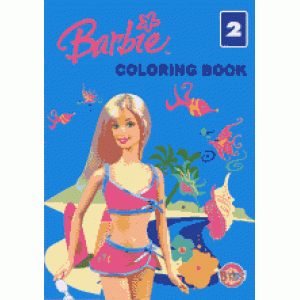 Barbie: สมุดระบายสี COLORING BOOK 2