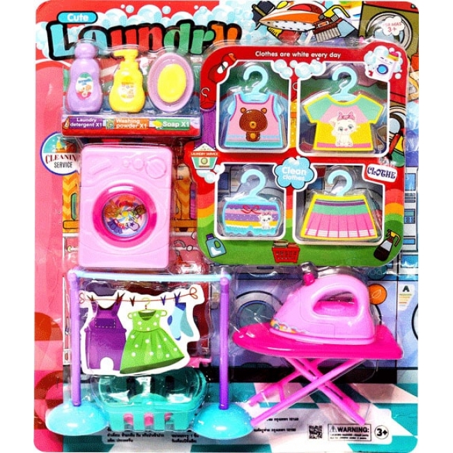 หนังสือ Disney Junior + ชุดของเล่นซักรีดเสื้อผ้า