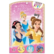 Disney Princess - CREATING MY OWN Story + จิ๊กซอว์ สีเทียน และสติ๊กเกอร์