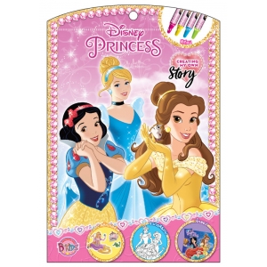 Disney Princess - CREATING MY OWN Story + จิ๊กซอว์ สีเทียน และสติ๊กเกอร์