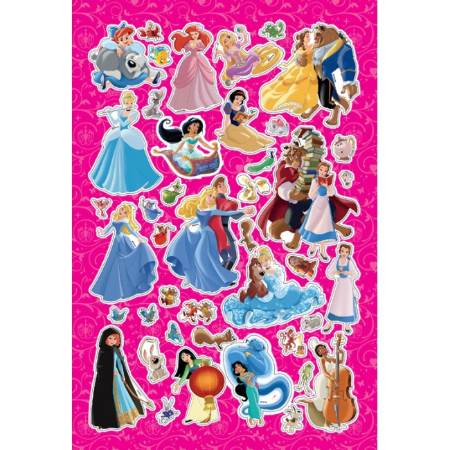 Disney Princess - CREATING MY OWN Story + จิ๊กซอว์ สีเทียน และสติ๊กเกอร์