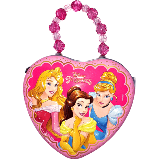 กิฟต์เซ็ต Disney Princess + กล่องเหล็กรูปหัวใจ