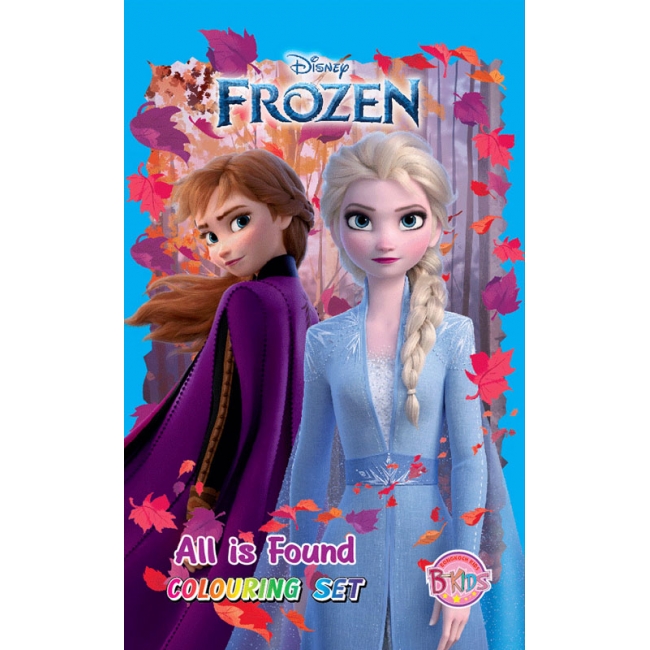 FROZEN COLOURING SET-ALL is Found + สีไม้และสติ๊กเกอร์โฮโลแกรม
