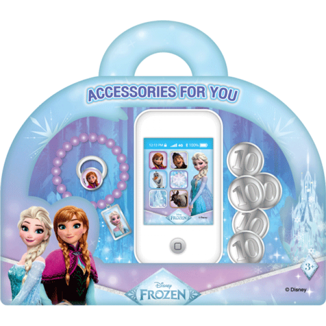 FROZEN สมุดระบายสี Together is Better + เครื่องประดับพร้อมโทรศัพท์โฟรเซ่น
