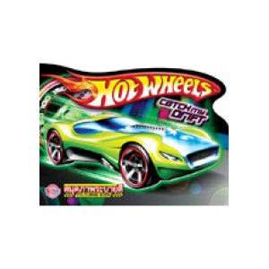 HOT WHEELS CATCH MY DRIFT สมุดภาพระบายสี