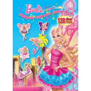 Barbie สมุดสติ๊กเกอร์เทพธิดาบาร์บี้ Fairytale Collection Sticker Book