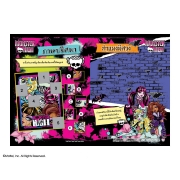 MONSTER HIGH เพื่อนซี้สุดซ่า + สติ๊กเกอร์แต่งตัวตุ๊กตา 3 มิติ