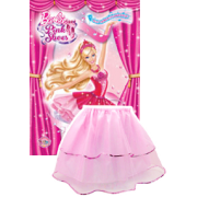 Barbie in the Pink Shoes บาร์บี้ มหัศจรรย์รองเท้าสีชมพู ระบายสีและเกมแสนสนุก + กระโปรงบัลเล่ต์