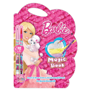 Barbie Magic Book หนังสือล่องหน + เซ็ตดินสอและดินสอสี
