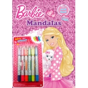 Barbie Mandalas สร้างสรรค์ Creative + สีเทียนเจลสะท้อนแสง