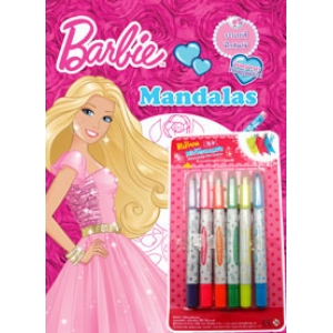 Barbie Mandalas จินตนาการ Imagination + สีเทียนเจลสะท้อนแสง
