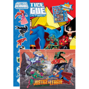 JUSTICE LEAGUE UNLIMITED: ระบายสีฮีโร่ผู้พิทักษ์ + สติ๊กเกอร์ + จิ๊กซอว์