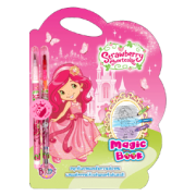 Strawberry Shortcake Magic Book หนังสือล่องหน + เซ็ตดินสอและดินสอสี