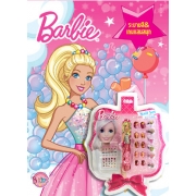 Barbie: ALWAYS SHOW YOUR SPARKLE + ชุดตกแต่งเล็บและสติ๊กเกอร์คริสตัล