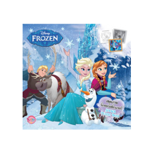 Frozen สมุดภาพจิ๊กซอว์สติ๊กเกอร์