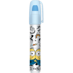 เครื่องเขียน: ยางลบแท่งลายมินเนี่ยน minions-สีฟ้า