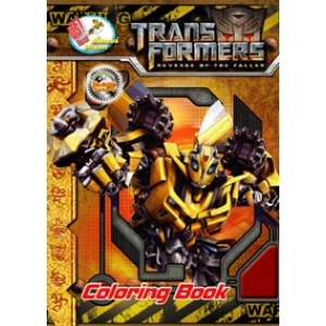 TRANSFORMERS COLORING BOOK + สติ๊กเกอร์