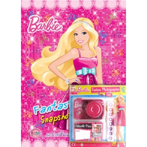 Barbie Fantastic Snapshots ระบายสีและเกมแสนสนุก + เซ็ตกล้องถ่ายรูป