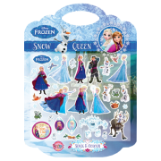 FROZEN Snow Queen Stick & Colour + สติ๊กเกอร์ 3D