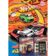 Hot Wheels รถซิ่งสายฟ้า ซ่าไม่รู้จบ + รถ + เครื่องยิงเหรียญ