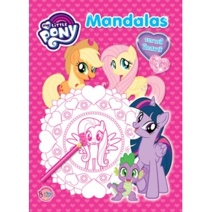 My Little Pony Mandalas ระบายสีฝึกสมาธิ