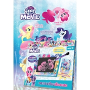 MY LITTLE PONY THE MOVIE กระดานเขียนเรืองแสง พร้อมหนังสือฝึกวาดภาพกับม้าน้อยโพนี่