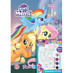 MY LITTLE PONY: THE MOVIE Ponies Forever + ชุดระบายสี 3D ม้าน้อยโพนี่