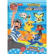 Pokemon SUN&MOON เทรนเนอร์กับโปเกมอนคู่หู + ภาพประกวดระบายสี [Only at 7-11]