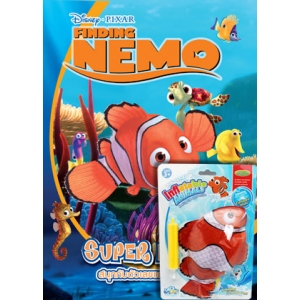 FINDING NEMO สนุกกับตัวเลขและระบายสี SUPER FISH + ปลาลอยน้ำ