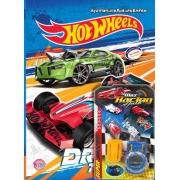 Hot Wheels Driven to Thrill + สติ๊กเกอร์ + รถแข่งพร้อมทิ่ยิง