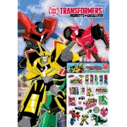 TRANSFORMERS: ROBOTS IN DISGUISE  ออโต้บ็อทส์ รวมพลังพิทักษ์โลก + สติ๊กเกอร์ 3 มิติ