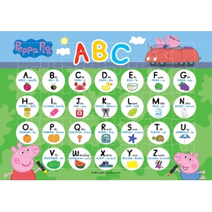 จิ๊กซอว์ Peppa Pig ตัวอักษร A-Z