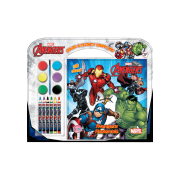 AVENGERS COLOR & ACTIVITY CARRY SET Avengers Assemble + สีน้ำและสีไม้