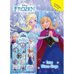 FROZEN Special Love Warm Hugs + เมจิกสติ๊กเกอร์และสายห้อยโฟรเซ่น