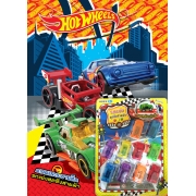 Hot Wheels รถแข่งสุดซิ่งสายฟ้า + รถแข่ง 10 คัน